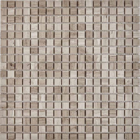  Pixel Mosaic White Wooden,  15x15 ,  305305x4 ,  . PIX 253