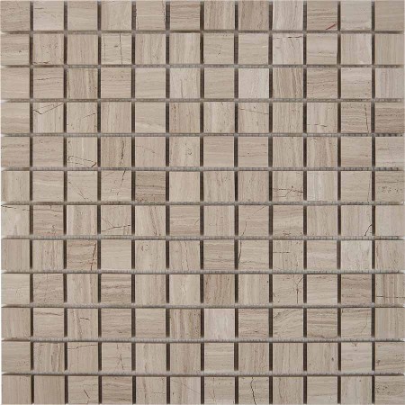  Pixel Mosaic White Wooden,  23x23 ,  305305x6 ,  . PIX 254