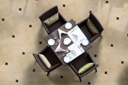 ������������ LeeDo Ceramica Venezia Brown POL tozzetto 7x7 ���. 00-00000911