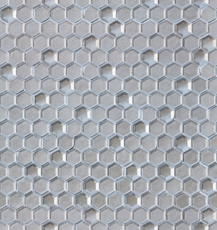Мозаика Caramelle Mosaic Argento grani hexagon 13x23x6 Мозаика Caramelle Mosaic Argento grani hexagon 13x23x6