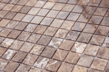 ������� Caramelle Mosaic Emperador Dark MAT 23x23x4