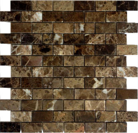  Caramelle Mosaic Emperador Dark POL 23x48x7 . 00-00002525
