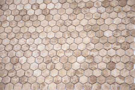 Мозаика Caramelle Mosaic Emperador light MAT hex 18x30x6 Мозаика Caramelle Mosaic Emperador light MAT hex 18x30x6