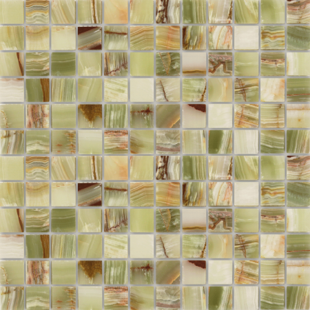 Мозаика Caramelle Mosaic Onice Jade Verde POL 23x23x7 арт. 00-00002538 Мозаика Caramelle Mosaic Onice Jade Verde POL 23x23x7 арт. 00-00002538
