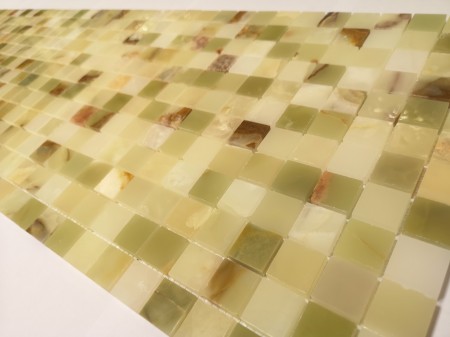 Мозаика Caramelle Mosaic Onice Jade Verde POL 23x23x7 арт. 00-00002538 Мозаика Caramelle Mosaic Onice Jade Verde POL 23x23x7 арт. 00-00002538