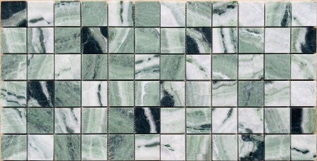  Caramelle Mosaic Onice Verde oliva POL 48x48x7 . 00-00003730