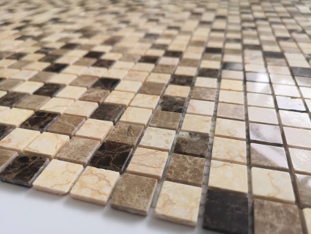 Мозаика Caramelle Mosaic Pietra Mix 1 POL 15x15x4 Мозаика Caramelle Mosaic Pietra Mix 1 POL 15x15x4