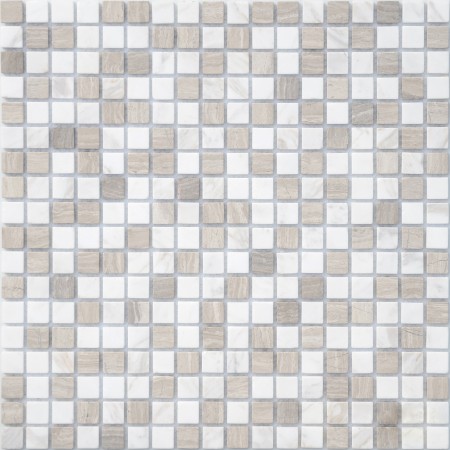  Caramelle Mosaic Pietra Mix 2 MAT 15x15x4