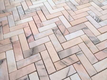 Мозаика Caramelle Mosaic Rosa Salmone POL fish 23x73x7 арт. 00-00003779 Мозаика Caramelle Mosaic Rosa Salmone POL fish 23x73x7 арт. 00-00003779