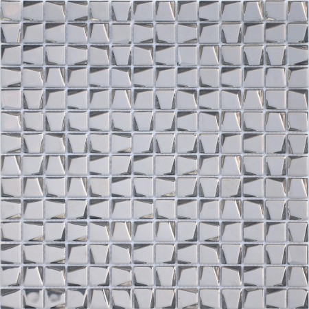 Мозаика Caramelle Mosaic Titanio trapezio 20x20x6 Мозаика Caramelle Mosaic Titanio trapezio 20x20x6