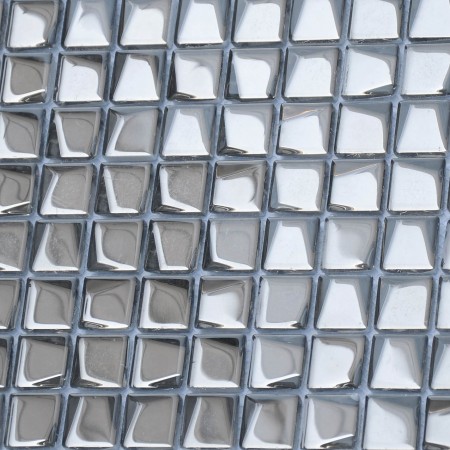 Мозаика Caramelle Mosaic Titanio trapezio 20x20x6 Мозаика Caramelle Mosaic Titanio trapezio 20x20x6