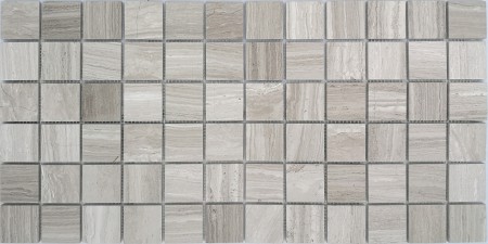 ������� Caramelle Mosaic Travertino Silver POL 48x48x7 ���. 00-00003515