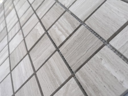 ������� Caramelle Mosaic Travertino Silver POL 48x48x7 ���. 00-00003515