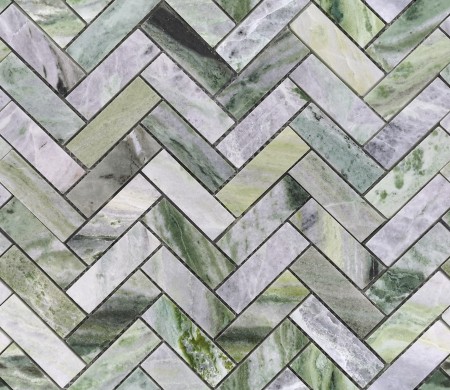 Caramelle Mosaic Onice Verde oliva POL fish 23x73x7 . 00-00003728