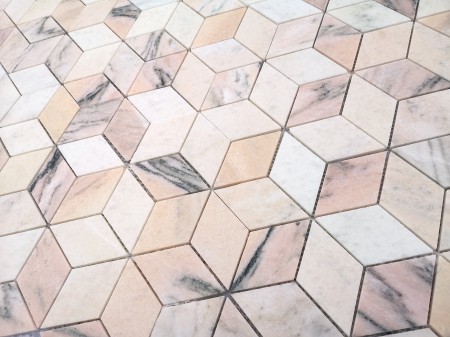 ������� Caramelle Mosaic Rosa Salmone POL diamond 96x55x7 ���. 00-00003781