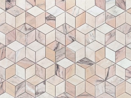 ������� Caramelle Mosaic Rosa Salmone POL diamond 96x55x7 ���. 00-00003781