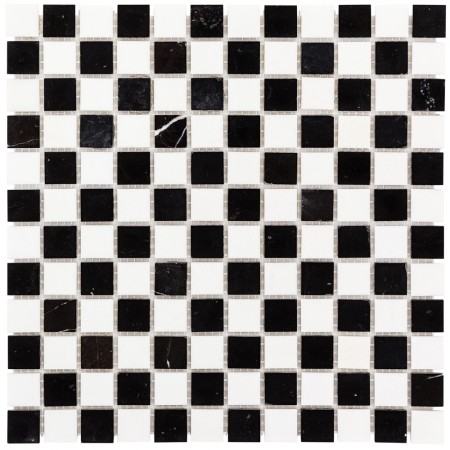  DAO Nero marquina,Tassos white , 23x234 (4 ) . DAO-609-23-4