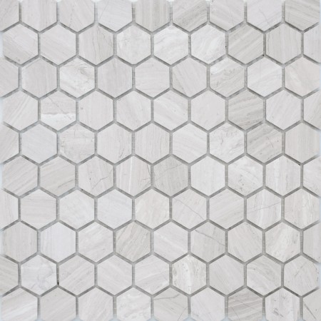 Мозаика Caramelle Mosaic Travertino silver MAT hex 18x30x6 Мозаика Caramelle Mosaic Travertino silver MAT hex 18x30x6